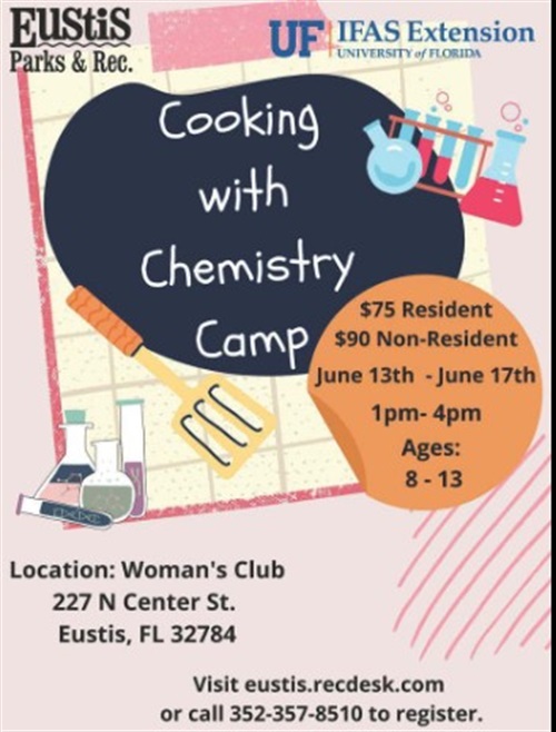 Cooking with Chemistry Camp