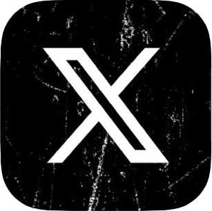 New (Twitter) X Icon