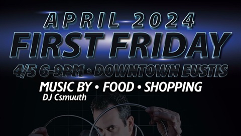 Attend our April First Friday on the 5th! Buskers and DJ Csmuuth will be performing, there will also be food trucks and vendors