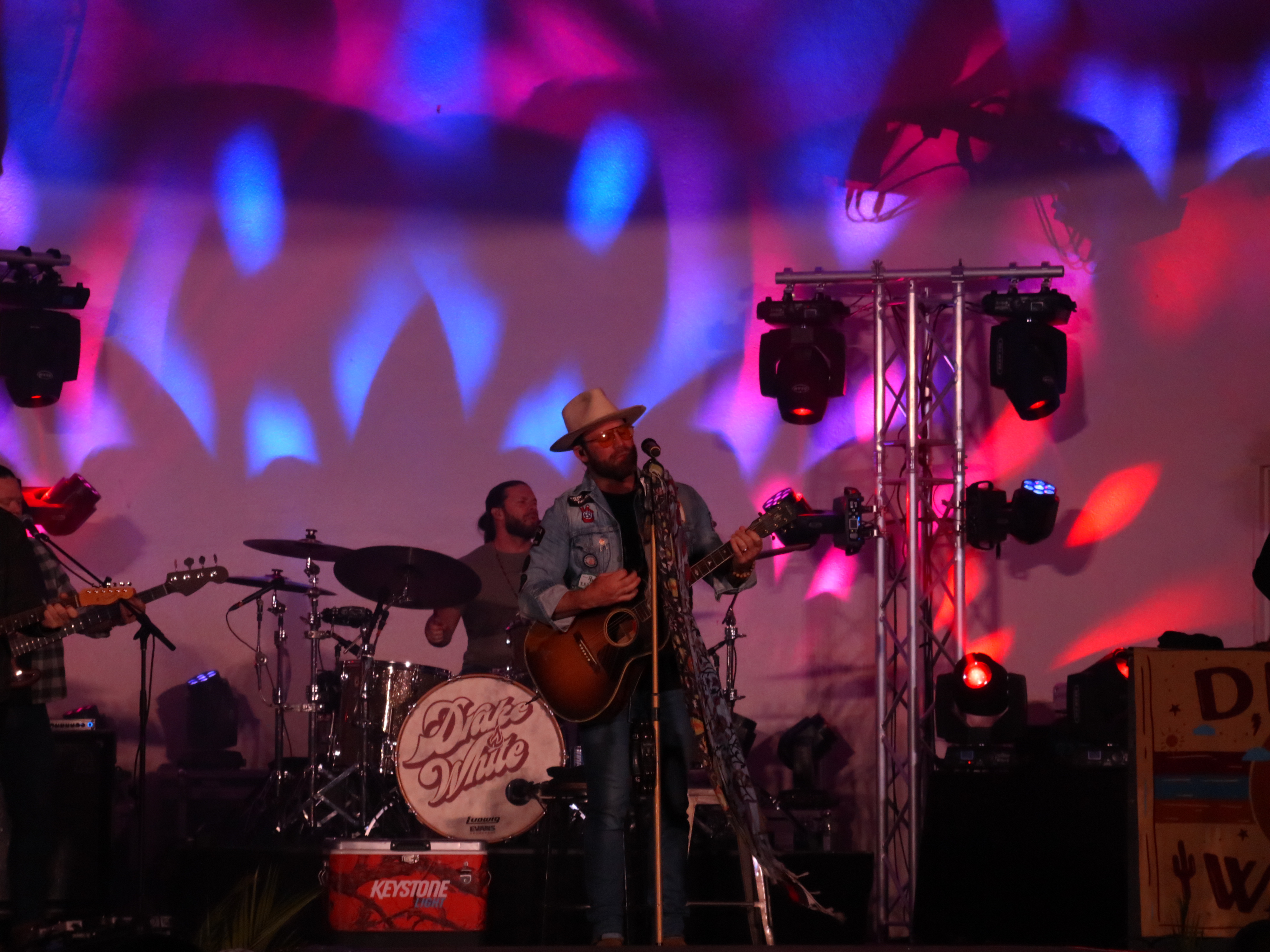 Drake White performing at the 122nd Georgefest Celebration 2024