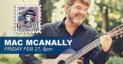 Mac McAnally will perform on Friday, Feb. 27 at 8 p.m. in Ferran Park