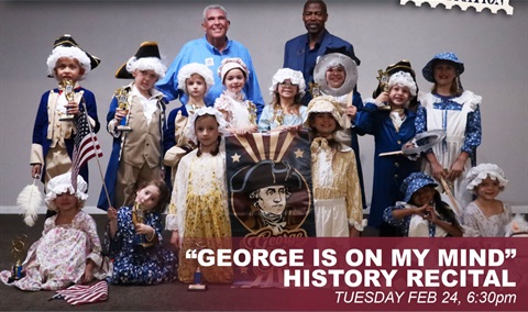 Georgefest Family Fun Night will be on Tuesday, Feb. 24 in Ferran Park