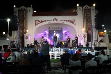 Will Moseley performing at the Georgefest Kick-Off Concert on Saturday, Feb. 21, 2026.