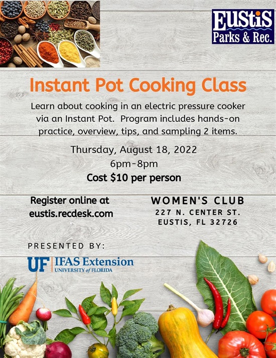 Instant Pot Cooking Class