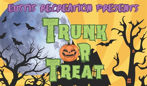 Trunk or Treat will be on Saturday, October 25 from 6 - 9 p.m. in Carver Park