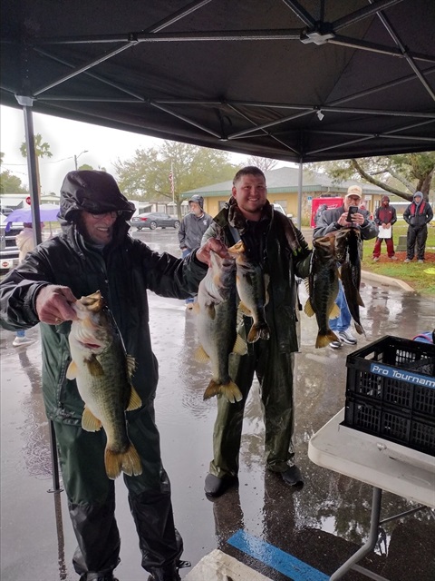 Dennis and Herman Young, Bass Tournament Winners