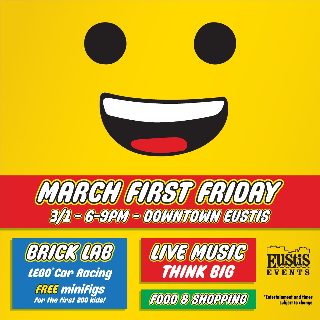 First Friday will be on March 1st 