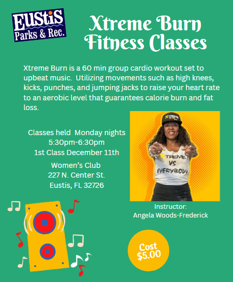 Xtreme Fitness Classes Poster
